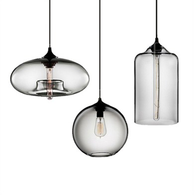 niche modern glass pendant replica