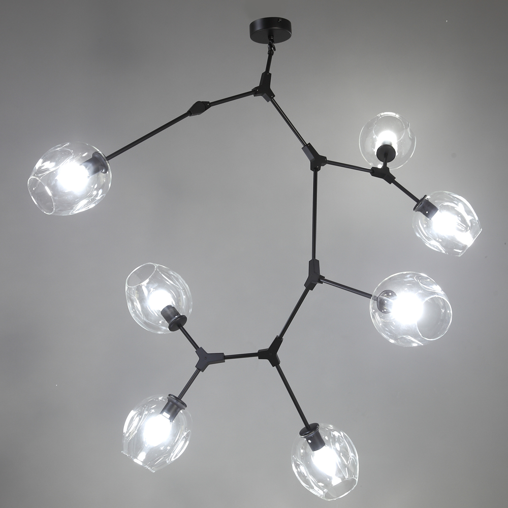 replica lindsey adelman branching bubble chandelier