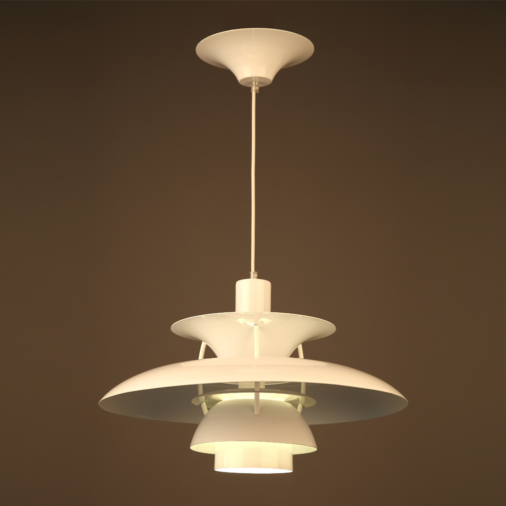 Louis Poulsen PH 5 & PH 50 White pendant