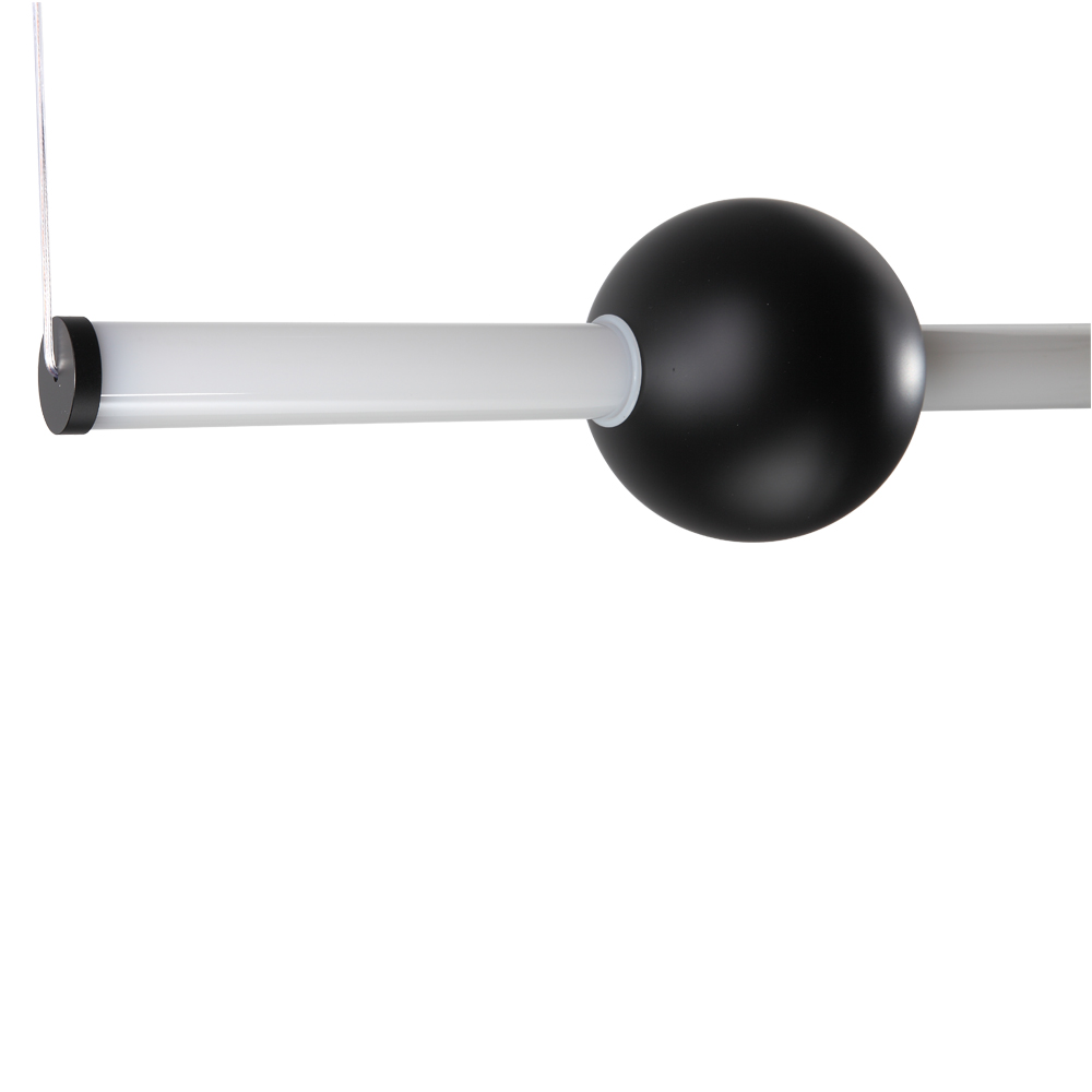 Orion Globe black color pendant lamp